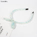 Wholesale mesh Sequin rabbit ear headband JDC-HD-XinX003 headband 心喜 5# Wholesale Jewelry JoyasDeChina Joyas De China