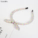 Wholesale mesh Sequin rabbit ear headband JDC-HD-XinX003 headband 心喜 Wholesale Jewelry JoyasDeChina Joyas De China