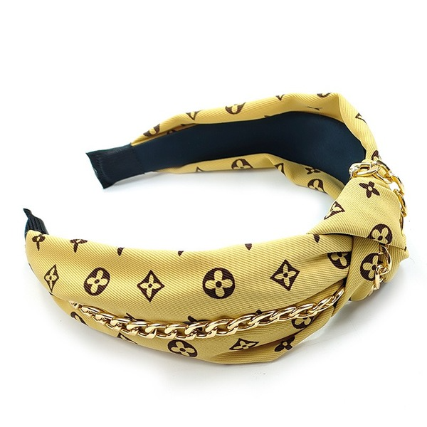 Bulk Jewelry Wholesale metal chain knot headband JDC-HD-O051 Wholesale factory from China YIWU China