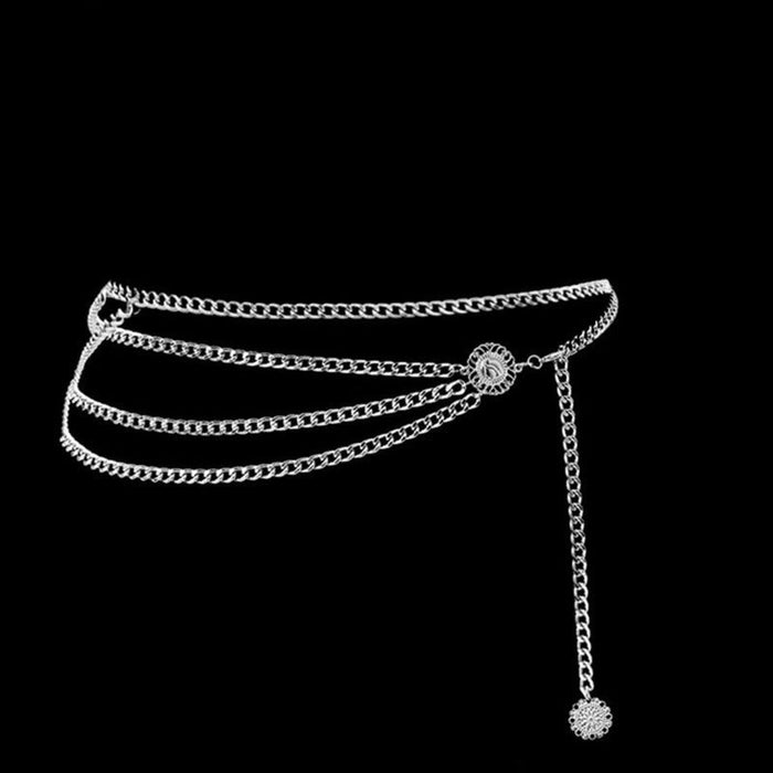 Wholesale Metal Gold Thick Chain Body Chain Vintage Waist Chain JDC-BJ-TZ001 Body Jewelry 天缀 white thick chain Wholesale Jewelry JoyasDeChina Joyas De China