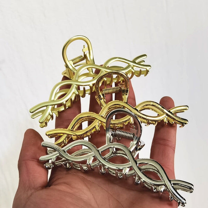 Wholesale Metal Plating Grab Clip Shark Clip Hair Clip JDC-HC-YaoX019 Hair Clips 姚萱 Wholesale Jewelry JoyasDeChina Joyas De China