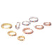 Wholesale micro-inlaid round stud earring puncture MOQ≥2 JDC-ES-Henst004 Piercings 亨森 Wholesale Jewelry JoyasDeChina Joyas De China