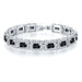 Wholesale micro-zircon bracelet MOQ≥2 JDC-BT-Kas008 Bracelet 卡诗 Black diamond 18cm MOQ2 Wholesale Jewelry JoyasDeChina Joyas De China