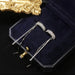 Wholesale micro-zircon C type tassel ear clip JDC-ES-ChiH003 Earrings 池豪 Wholesale Jewelry JoyasDeChina Joyas De China