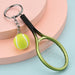 Wholesale Mini Tennis Racket CCB Metal Keychain JDC-KC-WS134 Keychains 围颂 Wholesale Jewelry JoyasDeChina Joyas De China