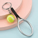 Wholesale Mini Tennis Racket CCB Metal Keychain JDC-KC-WS134 Keychains 围颂 Wholesale Jewelry JoyasDeChina Joyas De China