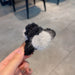 Wholesale Mink Hair Ball Hair Clips JDC-HC-GSMC020 Hair Clips 曌彩 balck Wholesale Jewelry JoyasDeChina Joyas De China