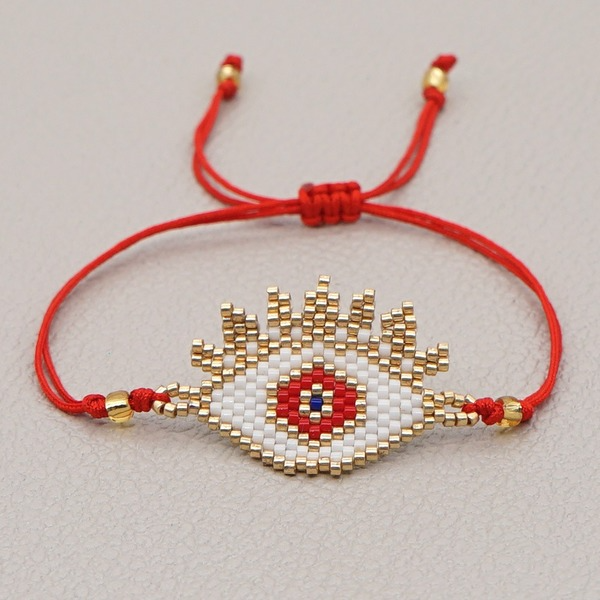 Bulk Jewelry Wholesale Miyuki Evil eye bracelet JDC-gbh105 Wholesale factory from China YIWU China