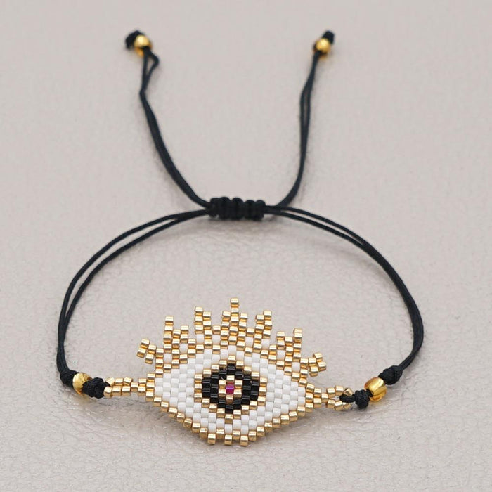 Bulk Jewelry Wholesale Miyuki Evil eye bracelet JDC-gbh105 Wholesale factory from China YIWU China