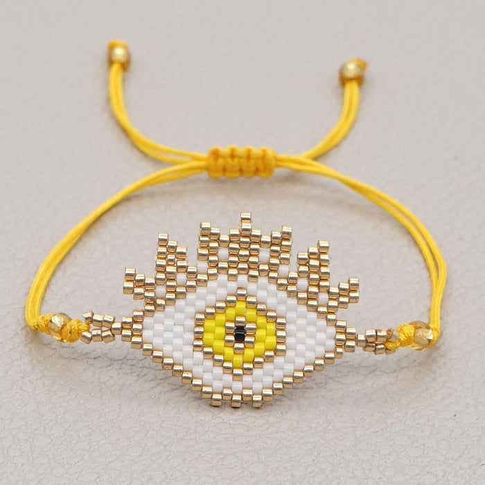 Bulk Jewelry Wholesale Miyuki Evil eye bracelet JDC-gbh105 Wholesale factory from China YIWU China