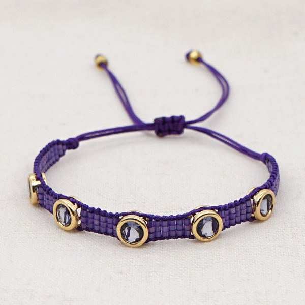 Bulk Jewelry Wholesale Miyuki meters Zhuhai beach wind shell studded eyes beaded bracelet JDC-gbh012 Wholesale factory from China YIWU China