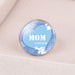 Wholesale MOM Heart Shape Mother's Day Gift Iron Glass Ring JDC-RS-NingX001 Rings 柠祥 67005403 adjustable Wholesale Jewelry JoyasDeChina Joyas De China