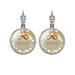 Wholesale MOM Heart Shaped Metal Glass Earrings JDC-ES-NingX001 Keychains 柠祥 64006305 Wholesale Jewelry JoyasDeChina Joyas De China