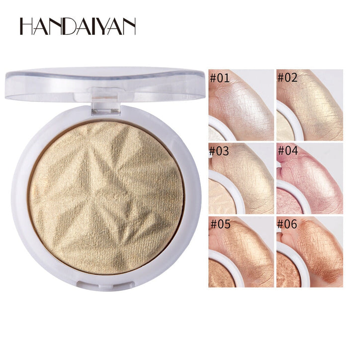 Wholesale monochrome diamond high gloss powder fixed makeup repair JDC-CP-HDY001 Contouring powder 韩黛妍 Wholesale Jewelry JoyasDeChina Joyas De China