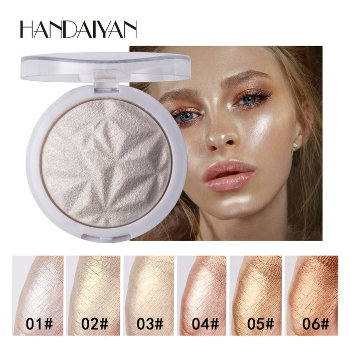 Wholesale monochrome diamond high gloss powder fixed makeup repair JDC-CP-HDY001 Contouring powder 韩黛妍 Wholesale Jewelry JoyasDeChina Joyas De China
