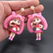 Wholesale month hare earrings exaggerated stud earrings JDC-ES-NT003 Earrings 妮头 B Wholesale Jewelry JoyasDeChina Joyas De China