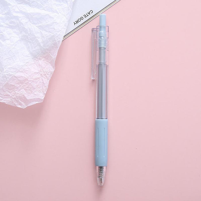 Bulk Jewelry Wholesale Morandi color plastic ballpoint pen JDC-BP-GS007 Wholesale factory from China YIWU China