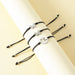 Wholesale Mother's Day card stainless steel cutout butterfly knit bracelet JDC-BT-LanT003 Bracelet 阆天 Wholesale Jewelry JoyasDeChina Joyas De China