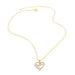 Wholesale Mother's Day Cutout Diamond Heart Necklace JDC-NE-AOS013 Necklaces 翱昇 Wholesale Jewelry JoyasDeChina Joyas De China
