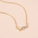 Wholesale mother's day English letter clavicle copper necklaces JDC-NE-D011 Necklaces 晴雯 Wholesale Jewelry JoyasDeChina Joyas De China