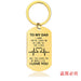 Wholesale Mother's Day Father's Day Metal Keychain JDC-KC-GangGu014 Keychains 钢古 W00066 gold Wholesale Jewelry JoyasDeChina Joyas De China