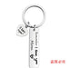 Wholesale Mother's Day Father's Day Polished Metal Gift Keychain JDC-KC-GangGu002 Keychains 钢古 Wholesale Jewelry JoyasDeChina Joyas De China