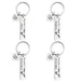 Wholesale Mother's Day Father's Day Polished Metal Gift Keychain JDC-KC-GangGu002 Keychains 钢古 Wholesale Jewelry JoyasDeChina Joyas De China