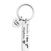 Wholesale Mother's Day Father's Day Polished Metal Gift Keychain JDC-KC-GangGu002 Keychains 钢古 Wholesale Jewelry JoyasDeChina Joyas De China
