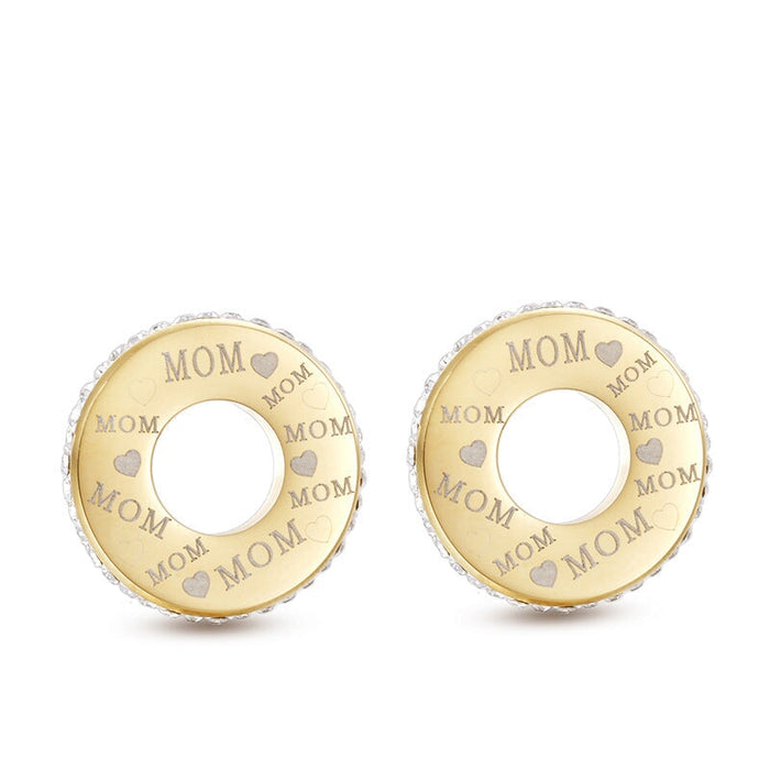 Wholesale mother's Day gift fashion titanium steel necklaces JDC-NE-Kalun001 necklaces 卡龙 KE67067-K Wholesale Jewelry JoyasDeChina Joyas De China