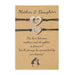 Wholesale Mother's Day heart shaped stainless steel laser lettering weaving bracelet JDC-BT-LanT008 Bracelet 阆天 Wholesale Jewelry JoyasDeChina Joyas De China