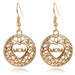 Wholesale Mother's Day Heart Zinc Alloy Letter MOM Earrings MOQ≥2 JDC-ES-ZJ001 Earrings 志嘉 Wholesale Jewelry JoyasDeChina Joyas De China