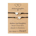 Wholesale Mother's Day Parent-Child Card Heart Shaped Stainless Steel Hand-Woven Bracelet JDC-BT-LanT006 Bracelet 阆天 Wholesale Jewelry JoyasDeChina Joyas De China