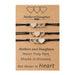 Wholesale Mother's Day Parent-Child Card Stainless Steel Heart Shape Hand-Woven Bracelet JDC-BT-LanT005 Bracelet 阆天 1 Wholesale Jewelry JoyasDeChina Joyas De China