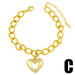 Wholesale Mother's Day peach letter copper bracelet JDC-BT-AOS001 Bracelet 翱昇 C Wholesale Jewelry JoyasDeChina Joyas De China