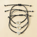 Wholesale Mother's Day skeleton hollow heart shape stainless steel hand-woven bracelet JDC-BT-LanT010 Bracelet 阆天 Wholesale Jewelry JoyasDeChina Joyas De China