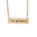 Wholesale mother's Day stainless steel Engraved Necklace JDC-NE-Mail006 Necklaces 麦伦 Wholesale Jewelry JoyasDeChina Joyas De China