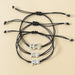 Wholesale Mother's Day stainless steel laser cutout elephant wax thread knit bracelet JDC-BT-LanT012 Bracelet 阆天 Wholesale Jewelry JoyasDeChina Joyas De China