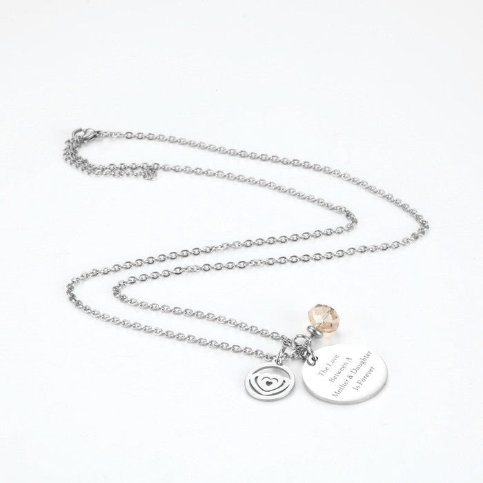 Wholesale mother's Day Stainless steel necklaces JDC-NE-Mail008 Necklaces 麦伦 Wholesale Jewelry JoyasDeChina Joyas De China