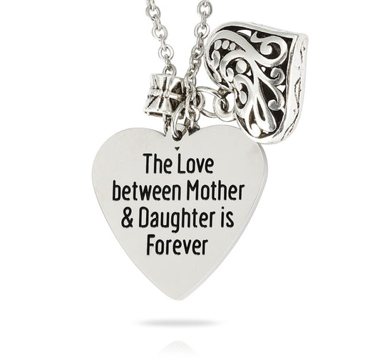 Wholesale mother's Day stainless steel Thanksgiving gift Necklace JDC-NE-Mail010 Necklaces 麦伦 Mother daughter Necklace Wholesale Jewelry JoyasDeChina Joyas De China