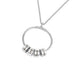 Wholesale mother's Day titanium steel bead engraved Name Necklace JDC-NE-Mail004 Necklaces 麦伦 Wholesale Jewelry JoyasDeChina Joyas De China