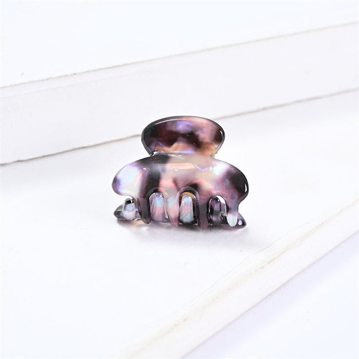 Wholesale multi-color acetate sheet hairpin JDC-HC-YingT001 Hair Clips 迎泰 3cm ash Wholesale Jewelry JoyasDeChina Joyas De China