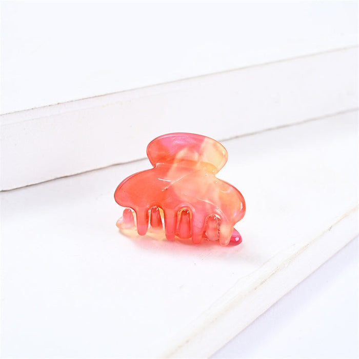 Wholesale multi-color acetate sheet hairpin JDC-HC-YingT001 Hair Clips 迎泰 3cm pink Wholesale Jewelry JoyasDeChina Joyas De China