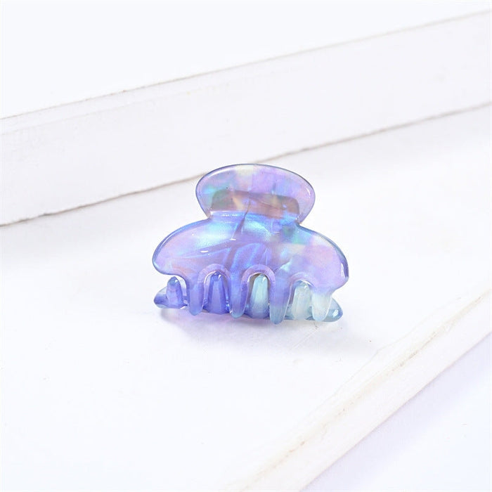 Wholesale multi-color acetate sheet hairpin JDC-HC-YingT001 Hair Clips 迎泰 3cm purple Wholesale Jewelry JoyasDeChina Joyas De China