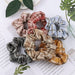 Wholesale multi-color lattice large intestinal ring hair rope JDC-HS-YL059 Hair Scrunchies 雅伦 Wholesale Jewelry JoyasDeChina Joyas De China
