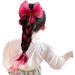 Bulk Jewelry Wholesale multi-color resin long ribbon bow hair clip JDC-HD-bd003 Wholesale factory from China YIWU China