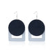 Wholesale multi-layer snake-print leather earrings JDC-ES-ManY019 Earrings JoyasDeChina Wholesale Jewelry Wholesale Jewelry JoyasDeChina Joyas De China