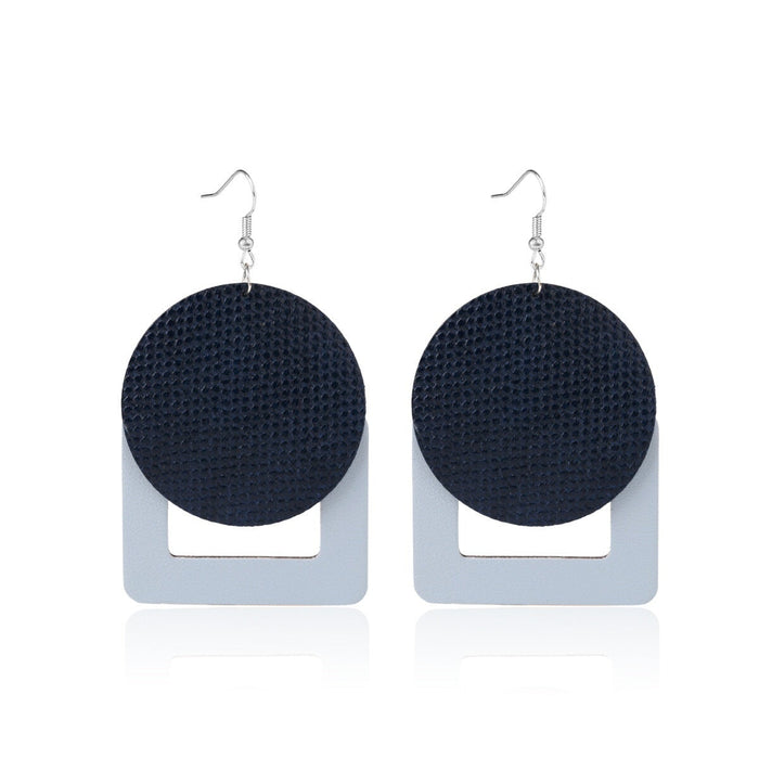 Wholesale multi-layer snake-print leather earrings JDC-ES-ManY019 Earrings JoyasDeChina Wholesale Jewelry E1903-54 Tibetan Green Circle Wholesale Jewelry JoyasDeChina Joyas De China
