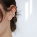Wholesale multi-layer vintage circle pearl zirconia ear bone clip JDC-ES-ChiH015 Earrings 池豪 Wholesale Jewelry JoyasDeChina Joyas De China