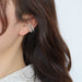 Wholesale multi-layer vintage circle pearl zirconia ear bone clip JDC-ES-ChiH015 Earrings 池豪 Wholesale Jewelry JoyasDeChina Joyas De China
