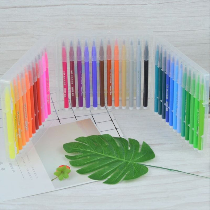 Wholesale multicolor watercolor pens JDC-ERA-Leh002 Ballpoint pen 乐豪 36color Soft head Wholesale Jewelry JoyasDeChina Joyas De China